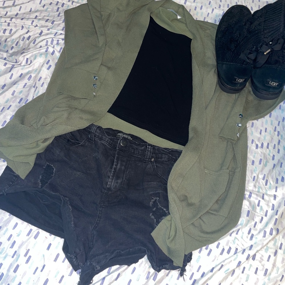 Black shorts